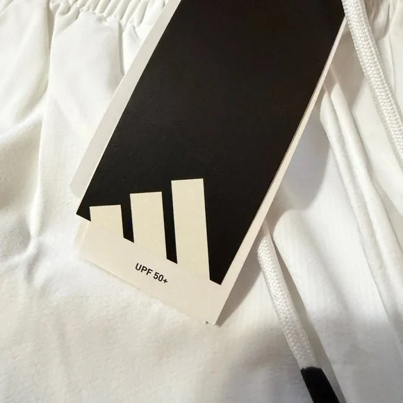 adidas White and Black Sweatpants